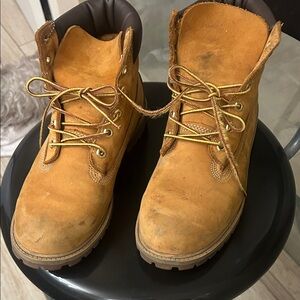 Nica Men's Wheat Suede Work Boots - Tan